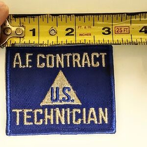 USAF AF Contract Technician Patch